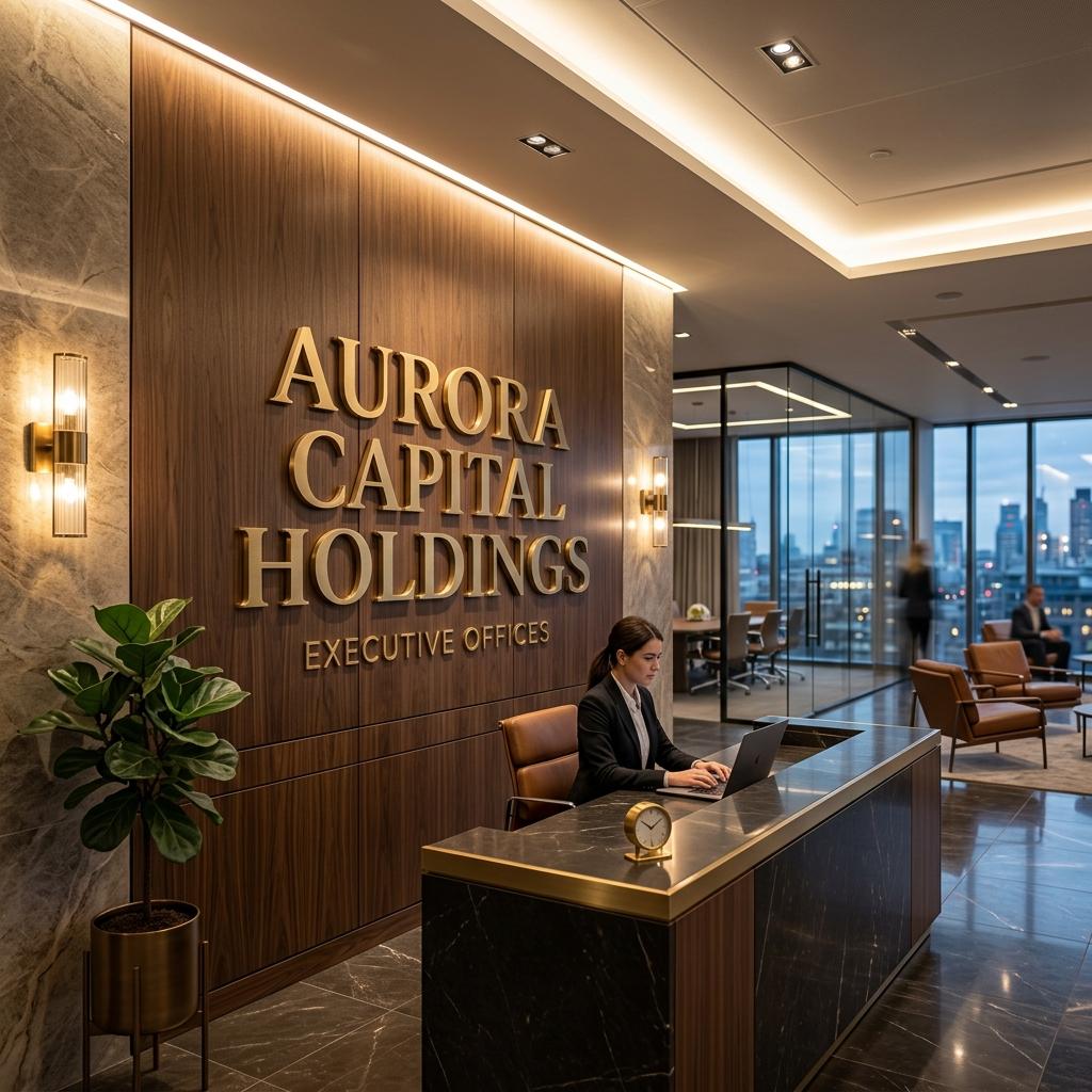 Premium illuminated signboards and brand signage